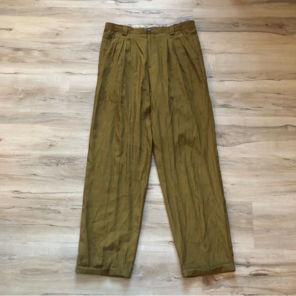 Vintage Olive Green Trousers